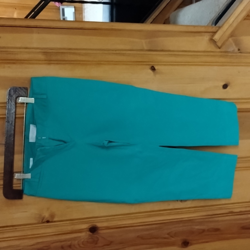 Talbots size 4p green pants